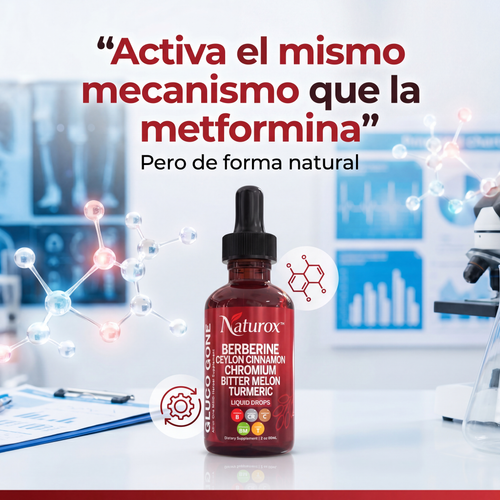 Naturox™ - Berberina Regulador de Azúcar en Sangre en Gotas