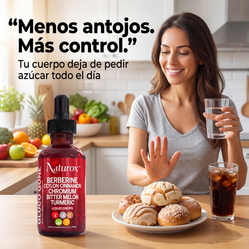 Naturox™ - Berberina Regulador de Azúcar en Sangre en Gotas