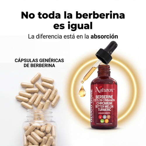 Naturox™ - Berberina Regulador de Azúcar en Sangre en Gotas