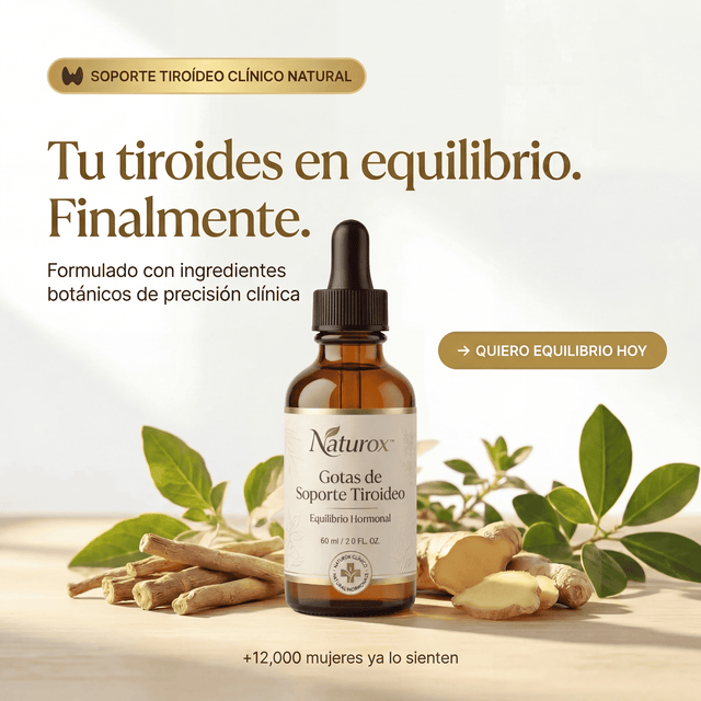 Naturox™ – Soporte Natural para Tiroides